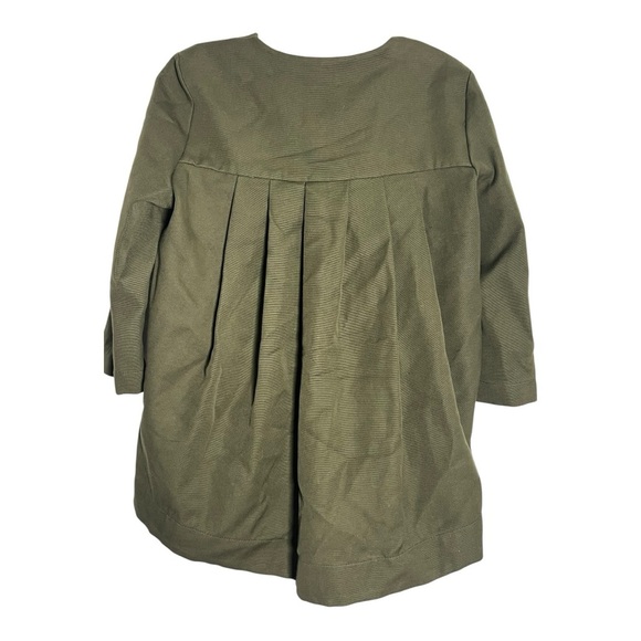 Olive Green Utility Jacket with Front Pockets - Picture 2 of 6